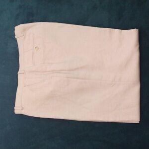 Perry Ellis Linen/Cotton Cream Summer Pants 37 - 32